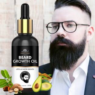 INTIMIFY Beard Growth Oil, ugane wala tel With 8 Natural Oils including Jojoba Oil Hair Oil