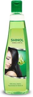 SHINOL Pack of 3 Herbal Oil With Amla, Brahmi, Tulsi Extract & Vitamin E Hair Oil