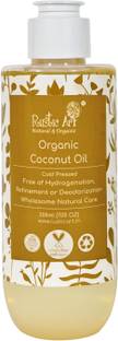 RUSTIC ART Organic Coconut Oil Hair Oil