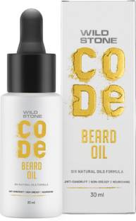 Wild Stone CODE Beard Growth Oil for Men, 30 ml|Non Sticky Hair Oil