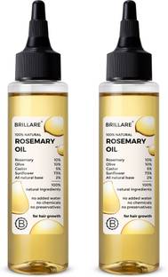 BRILLARE Rosemary Hair Oil With Olive & Castor Oil For Hair Growth Hair Oil
