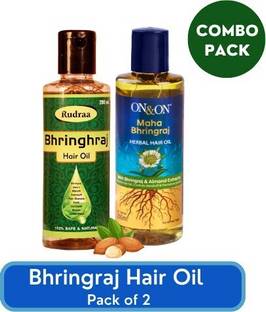 RUDRAA FOREVER Bhringraj Oil & Elements Maha Bhringraj Hair Oil |Hairfall Solution |Hair Growth Hair Oil