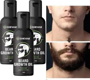 Chevar beard oil For Men for thicker, longer Beard For patchy, uneven Beard Hair Oil