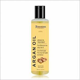JOMSOM Ayurvedic Moroccan Argan with Moroccan Strengthen Dull & Hair/100% Vegan Hair Oil