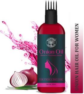 Wildvedic naturals Red Onion for Women With Deep RootApplicator - Controls Dandruff Hair Oil
