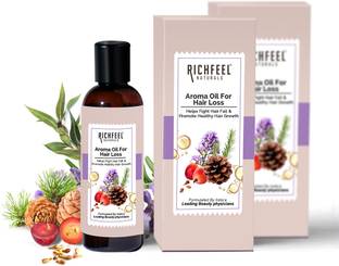 RICHFEEL Oil For Hair Loss 100 Ml Pack of 2 Hair Oil