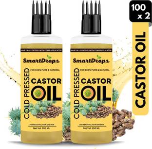 smartdrops Premium Cold Pressed Castor Oil For Hair and Skin  Hair Oil