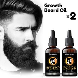 Growkesh Advanced Beard Growth Oil For Men & Thicker Beard Growth Hair Oil