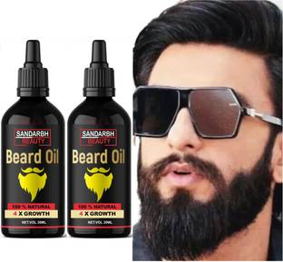 Sandarbh Beard Oil For Beard Hair Growth and Moustache for Men Beard Growth Hair Oil
