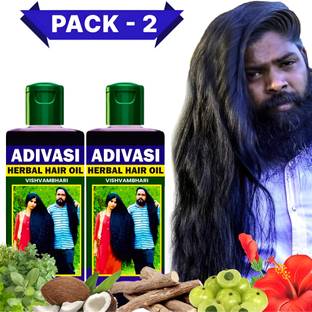 Adivasi Jadibuti Hair Growth Hair Fall Oil With Dandruff Free Rosemary Esenstiol Oil Hair Oil