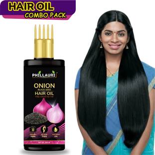 Phillauri Blackseed Onion Hair oil Strength, Growth, and Shine in One Hair Oil