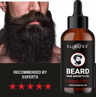 ELIBLISS Beard Growth Tonic & Gummies Thickens & Improves Beard Density  Hair Oil