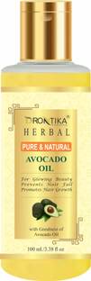 drontika Avocado and Grapeseed Non-Sticky Moisturising Hair Oil - Non-Greasy Styling Hair Oil