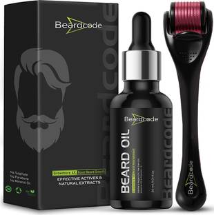 Beardcode Beard Growth Oil for Perfect Looking Beard with Advance Formulation Hair Oil