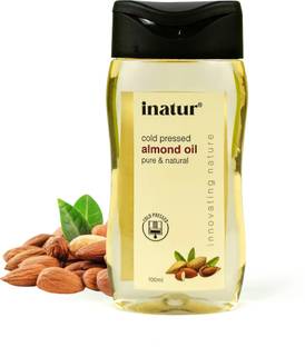 inatur Almond |100% Pure, Cold , and Organic For Skin and Hair Oil