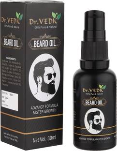 Dr.Vedic Beard Hair Growth Oil For Faster Beard Growth And Thicker Looking Beard Hair Oil