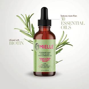 Fezora Mielle Natural Rosemary Essential Oil For Hair Growth & Strengthening Hair Oil