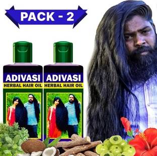 Adivasi Ayurvedic Adiwasi Herbal Kesh Tel with Natural & Biotin for Control Hair fall Hair Oil