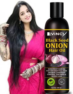 Livincy 100% Result Red Onion Hair Oil( Hair Growth, Thickness, Stimulating Healthy hair and Hair Regrowth) (for Women and Men) Hair Oil