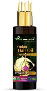 A R Ayurveda Anti-Hairfall Hair Oil|Nourishes Scalp & Stimulates Roots Hair Oil