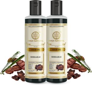 KHADI NATURAL Herbal Shikakai Hair Oil (Pack of 2) Hair Oil