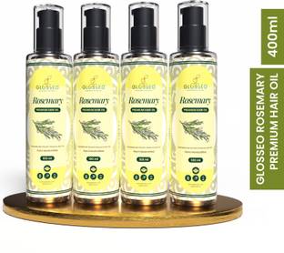 Glosseo Rosemary Hair Oil 4 Qty. | Double Growth & Stop Hairfall in 2 week | Scalp Food Hair Oil
