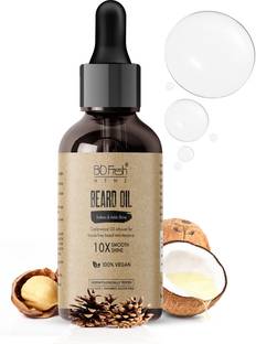 Biofresh Men Z 10 X Smooth Shine Beard Oil Infused Cedarwood Oil Dermatologically Tested Hair Oil