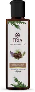 TRIA ORGANICS rganic Hair Growth Oil 200ml Hair Oil