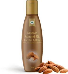 IMC Keshwin Almond Oil | Enriched with Aloe Vera, Alomond, Triphala and Vitamin E Hair Oil