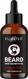 ELIBLISS Beard Oil for Beard Hair Growth & for Men with ingredients Hair Oil
