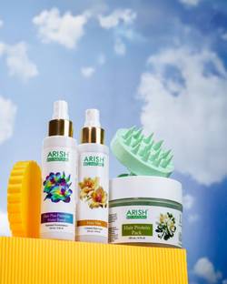 ARISH BIO-NATURAL Hair Grow Bundle (Pack Of 3 Products) Hair Oil