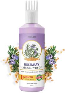Nimson Rosemary Hair Growth Oil Controls Hair Fall (150 ml Oil + 30 ml Shampoo Free) Hair Oil