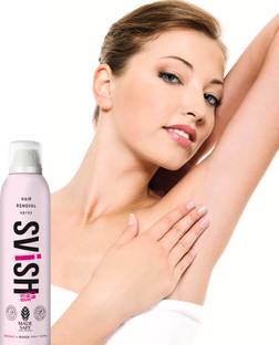SVISH Hair Removal Cream Spray for Women| Hand ,Leg & Underarms Spray