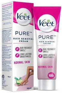 Veet Pure Hair Removal Cream for Women With No Ammonia Smell, Normal Skin Cream