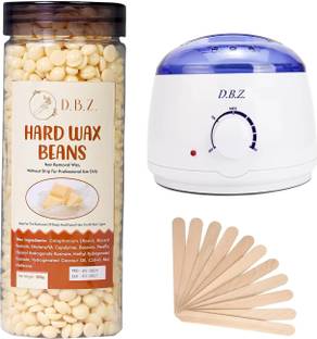 D.B.Z. Hair Removal Kit, Ultimate Waxing Set for Beginners Wax