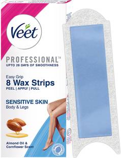 Veet Half Body Waxing Kit for Sensitive Skin Strips