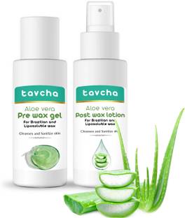 tavcha Waxing Gel & Lotion, Ideal for at-home and salon use Spray