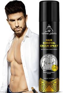 urbangabru Hair Removal Cream Spray for Men Chest, Back, Legs, Under Arms Spray
