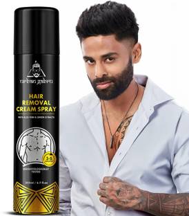 urbangabru Hair Removal Cream Spray for Men Chest, Back, Legs, Under Arms Spray