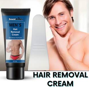 smartdrops Painless Full Body Hair removal cream for Men - Instant Hair Remover Cream