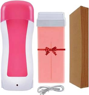 ClothyDeal Roll on Hair Removal Wax Heater Machine With 1 Refill & 30 Strips For Women_T5EW Wax