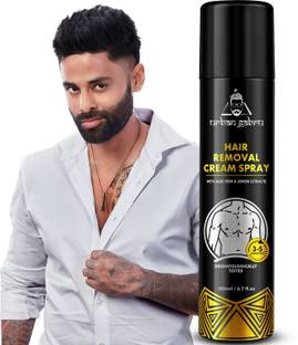 urbangabru Hair Removal Cream for Men Chest, Back, Legs, Under Arms & Intimate Area Spray