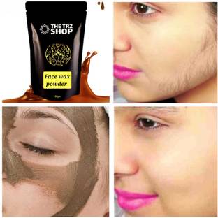 TRZ Face Hair Removal Whitening Waxing Powder,Easy to use at home,No Skin rashes Wax