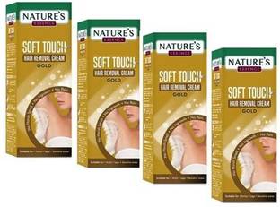 Nature's Essence SOFT TOUCH GOLD HAIR REMOVAL CREAM (PACK OF 4) Cream