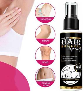 qtpie Hair Removal Cream Spray for Women | Hand ,Leg & Underarms Spray Spray