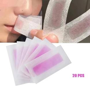 HUZURLU Popular Wax Strips for Facial & Upper Lip/Cheek Hair Removal for Men & Women04 Strips