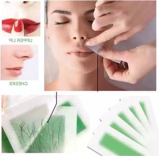HUZURLU New Small Wax Sheet For Removing Upper Lips, Chin And Eyebrow Strips