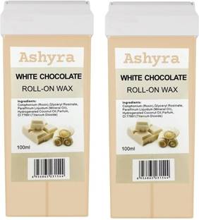 Ashyra White Chocolate Roll-On Wax Kit (Set of 2 Refill Wax) Wax