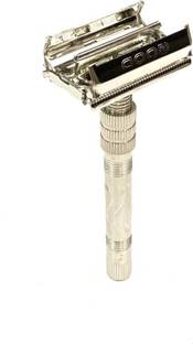 Loyalmart Double Edge Smooth Safety Shaving Razor(Butterfly Open Mechnism,Best Grip), Men