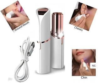 UBRONIK Waxing-Free Lipstick Shape Face Hair Remover for Women Strips